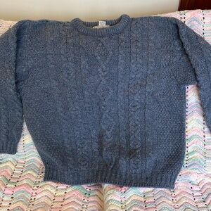 LL Bean thick wool men’s sweater.